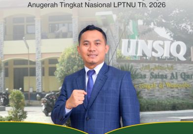 Dekan FITK UNSIQ Raih Anugerah Nasional LPTNU 2026 sebagai Ilmuwan Berpengaruh Bidang Pendidikan